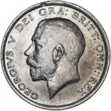 1918 Halfcrown - George V British Silver Coin - Nice