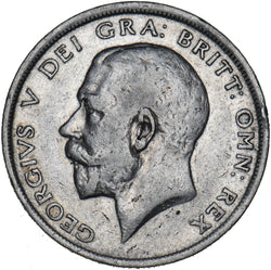 1919 Halfcrown - George V British Silver Coin - Nice
