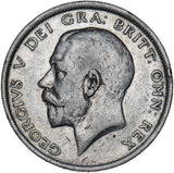 1919 Halfcrown - George V British Silver Coin - Nice