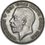 1922 Halfcrown - George V British Silver Coin - Nice