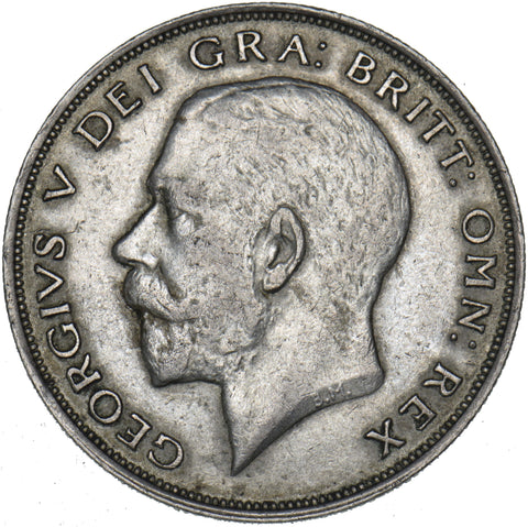 1922 Halfcrown - George V British Silver Coin - Nice