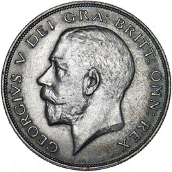 1923 Halfcrown - George V British Silver Coin - Nice