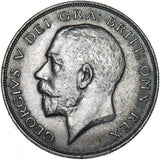 1923 Halfcrown - George V British Silver Coin - Nice