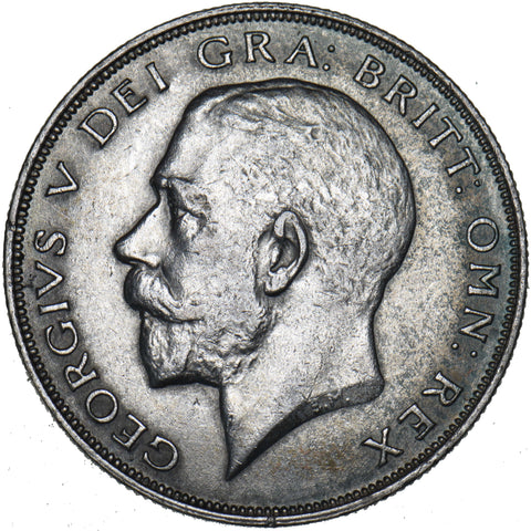 1923 Halfcrown - George V British Silver Coin - Nice
