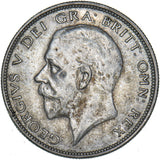 1927 Halfcrown - George V British Silver Coin - Nice