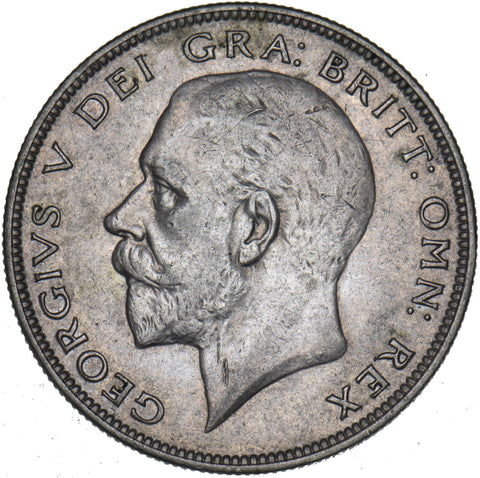1928 Halfcrown - George V British Silver Coin - Very Nice
