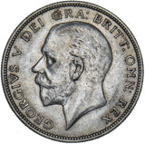 1928 Halfcrown - George V British Silver Coin - Nice