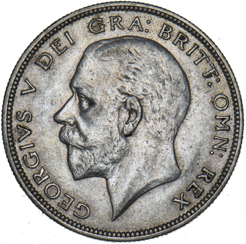 1928 Halfcrown - George V British Silver Coin - Nice