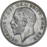 1928 Halfcrown - George V British Silver Coin - Nice