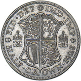 1928 Halfcrown - George V British Silver Coin - Nice
