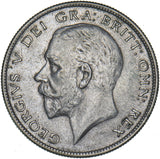1929 Halfcrown - George V British Silver Coin - Very Nice