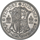 1929 Halfcrown - George V British Silver Coin - Nice