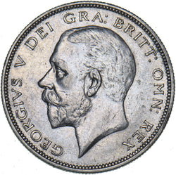 1932 Halfcrown - George V British Silver Coin - Nice