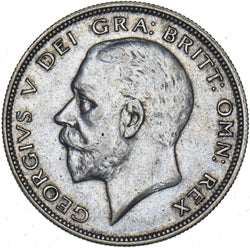 1932 Halfcrown - George V British Silver Coin - Nice