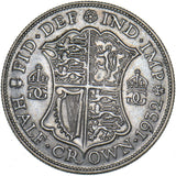 1932 Halfcrown - George V British Silver Coin - Nice