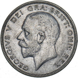 1933 Halfcrown - George V British Silver Coin - Nice