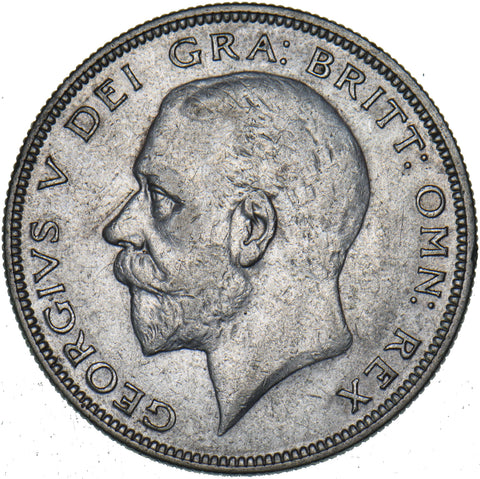 1933 Halfcrown - George V British Silver Coin - Nice
