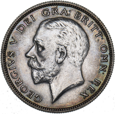 1933 Halfcrown - George V British Silver Coin - Very Nice