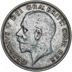 1933 Halfcrown - George V British Silver Coin - Nice