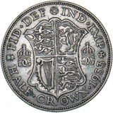 1933 Halfcrown - George V British Silver Coin - Nice