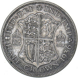 1936 Halfcrown - George V British Silver Coin - Nice