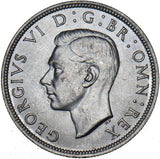 1937 Halfcrown - George VI British Silver Coin - Superb