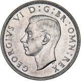 1938 Halfcrown - George VI British Silver Coin - Very Nice