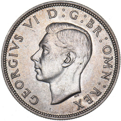 1939 Halfcrown - George VI British Silver Coin - Superb