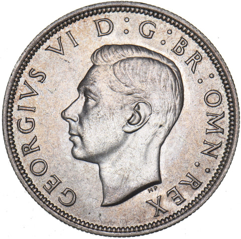 1939 Halfcrown - George VI British Silver Coin - Superb