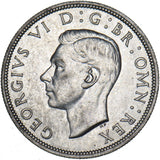 1939 Halfcrown - George VI British Silver Coin - Very Nice