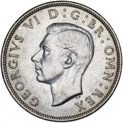 1940 Halfcrown - George VI British Silver Coin - Superb