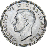 1940 Halfcrown - George VI British Silver Coin - Superb