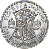 1940 Halfcrown - George VI British Silver Coin - Superb