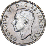 1940 Halfcrown - George VI British Silver Coin - Superb