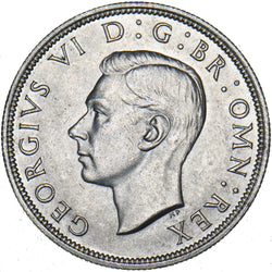 1941 Halfcrown - George VI British Silver Coin - Superb