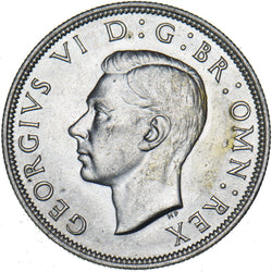 1942 Halfcrown - George VI British Silver Coin - Superb