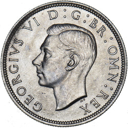 1944 Halfcrown - George VI British Silver Coin - Superb