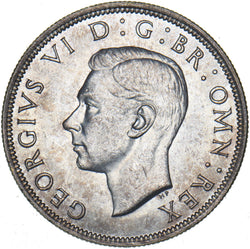 1944 Halfcrown - George VI British Silver Coin - Superb