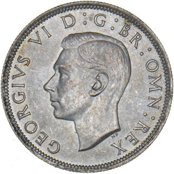 1944 Halfcrown - George VI British Silver Coin - Superb