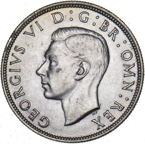 1945 Halfcrown - George VI British Silver Coin - Superb