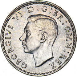 1945 Halfcrown - George VI British Silver Coin - Superb