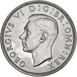 1945 Halfcrown - George VI British Silver Coin - Superb