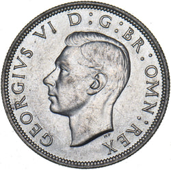 1945 Halfcrown - George VI British Silver Coin - Very Nice