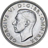 1946 Halfcrown - George VI British Silver Coin - Superb
