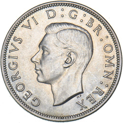 1947 Halfcrown - George VI British Coin - Superb
