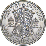1947 Halfcrown - George VI British Coin - Superb