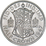 1947 Halfcrown - George VI British Coin - Superb