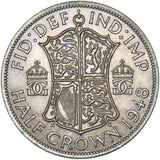 1948 Halfcrown - George VI British Coin - Superb