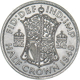 1948 Halfcrown - George VI British Coin - Superb