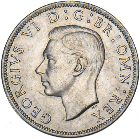 1950 Halfcrown - George VI British Coin - Very Nice